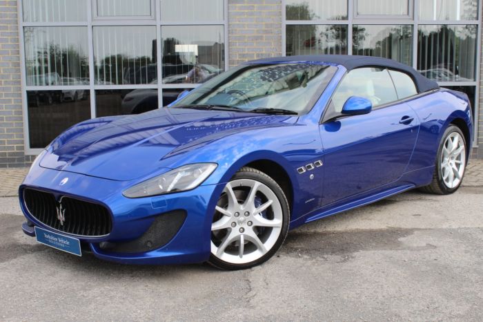 Maserati Grancabrio 4.7 V8 Sport 2dr MC Shift Convertible Petrol Blue