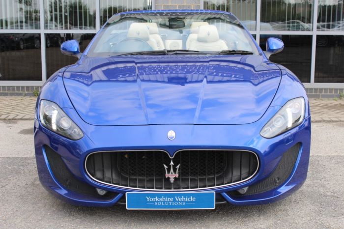 Maserati Grancabrio 4.7 V8 Sport 2dr MC Shift Convertible Petrol Blue