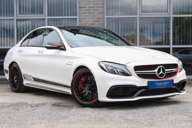 Mercedes-Benz C Class 4.0 C63 S Edition 1 4dr Auto Saloon Petrol White